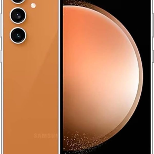 Samsung Galaxy S23 FE SM-S711B FAN EDITION Dual-SIM 256GB ROM + 8GB RAM (Only GSM | No CDMA) Factory Unlocked 5G Smartphone (Tangerine) - International Version