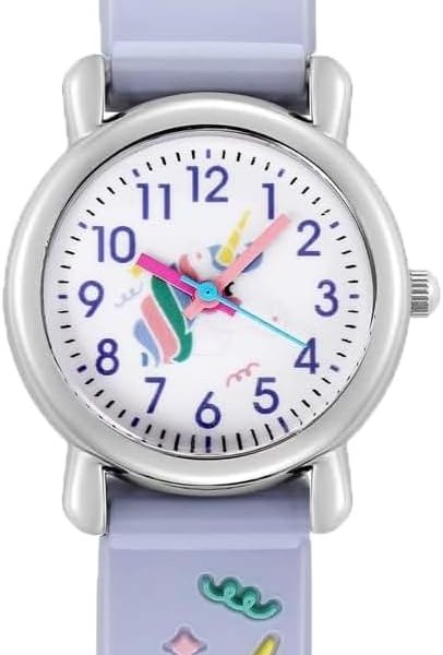 Watch for Kids Girls, Sports Watch for Kids Baby Watch Girls' Fashion Watch for 3-12 Years Old Kid Purple