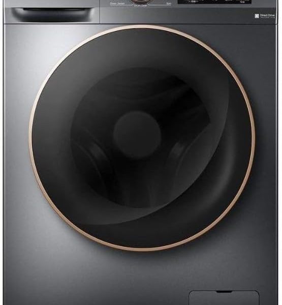 TCL C2110FLG Front Load Automatic Washing Machine with Inverter Motor, 10 kg Capacity, Grey