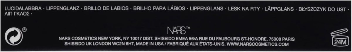⁦NARS Afterglow Lip Shine - Turkish Delight For Women 0.17 oz Lip Gloss⁩ - الصورة ⁦6⁩