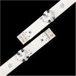 ⁦SHYHHTS 3pcs Led Backlight Strips for L/G 43inch 8leds csp 43UF6400-CA 43 For L/G 61CH-CK 43UF6100-CB 43UH6100-UH 43UH6030-UD 43UF6400 43UF640V⁩ - الصورة ⁦2⁩