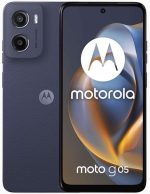 Motorola Moto G05 DUAL-SIM 64GB ROM + 4GB RAM (GSM Only|No CDMA) Factory Unlocked 4G/LTE Smartphone (Denim Blue) - International Version