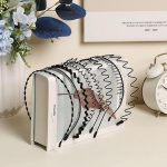 ⁦GoodTool Metal Hair Band-a variety of Types of Anti-sliding Headwear Accessories Anti-slip Women Men's Motion Hair Accessories Black (10 pieces)⁩ - الصورة ⁦2⁩