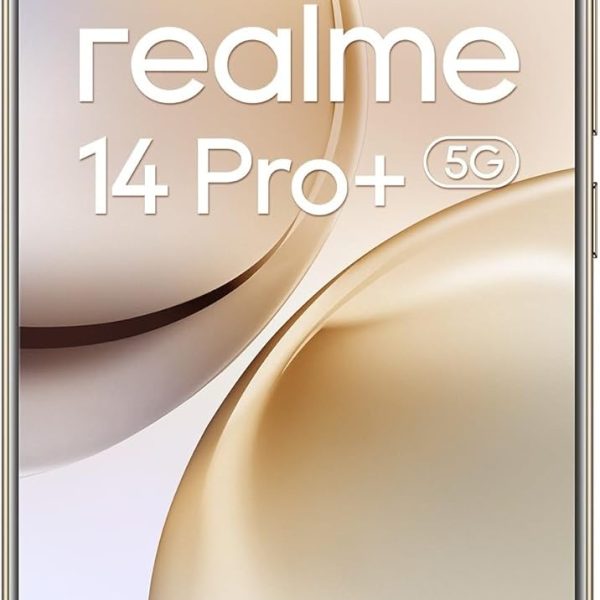 Realme 14 Pro+ Dual-SIM 512GB ROM + 12GB RAM (GSM Only | No CDMA) Factory Unlocked 5G Smartphone (Pearl White) - International Version
