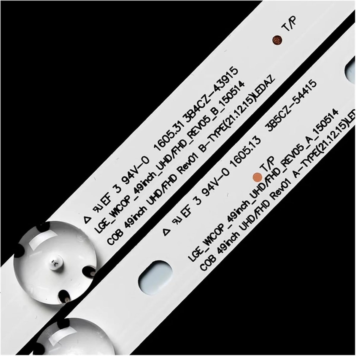 ⁦SHYHHTS LED Backlight Strip for L/GE_WICOP_49inch_UHD 49UF640 49UH6100 49LF510V 49UH610A 49LF5100 49UH6030 49UF640V 49UF6407⁩ - الصورة ⁦2⁩