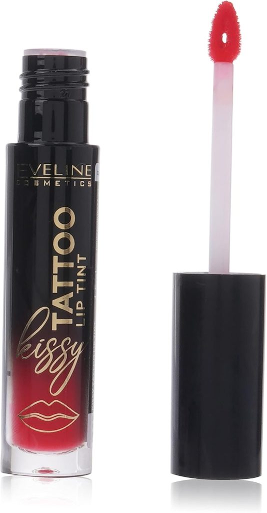 Eveline Cosmetics Kissy Tattoo Lip Tint No. 02, Juicy Red