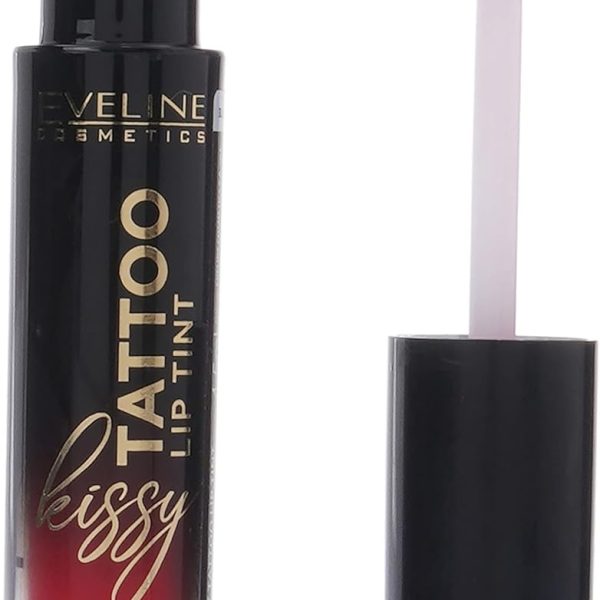 Eveline Cosmetics Kissy Tattoo Lip Tint No. 02, Juicy Red