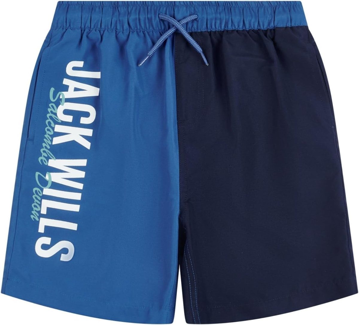 JACK WILLS Boys JWS0234D41 Devon Colour Block Swim Short