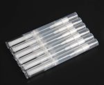 ⁦Islmlisa E-lishine 3 ml Transparent Twist Pens Empty Nail Oil Pen with Brush Tip,Lip Gloss Container Applicators Growth Liquid Tube,Set of 5, Clear, 5 Count (Pack of 1)⁩ - الصورة ⁦2⁩