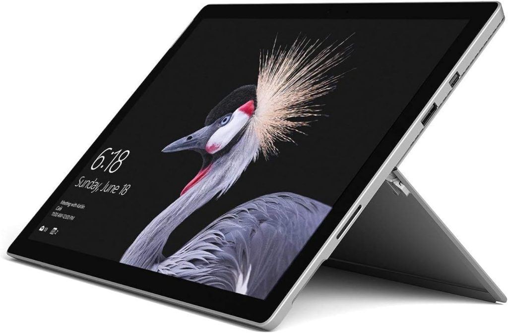 Microsoft 2017 Surface Pro 5 with Intel Core i5-7300U (12.3-inch, 8GB RAM, 128GB SSD) Platinum (Refurbished)