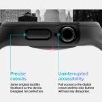 ⁦Spigen Vault Pro designed for Apple Watch Series 10 (46mm) Case with Band Protective TPU Cover with Strap - Matte Black⁩ - الصورة ⁦8⁩