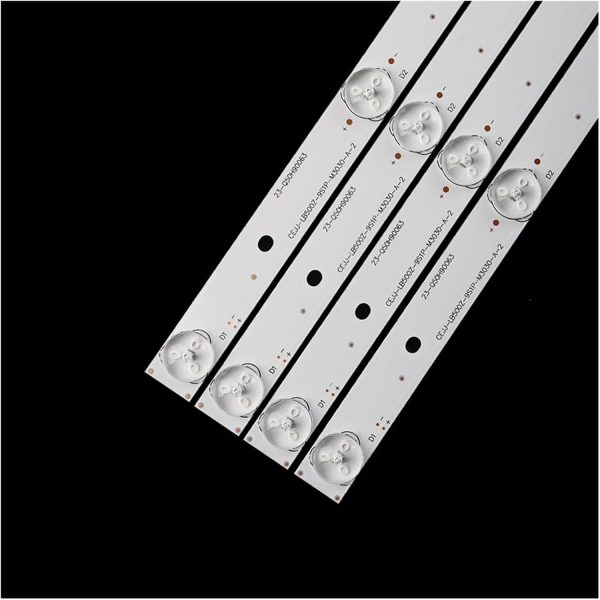شريط تلفزيون باضاءة خلفية LED لـ Phi/lip.s 50 بوصة CEJJ-LB500Z-9S1P-M3030-H-1 50PUT6103S LED52HS96 LE-50HD02 LED52HS96 50PUF6033/T3، 4 قطع