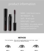 ⁦BeauFairy Mascara, 4 Colors, 3D Color Nature Mascara, Length Waterproof Definitiating, Volumizing False Lash Effect, Telescopic High Precision⁩ - الصورة ⁦7⁩