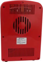 ⁦fannay 4L Mini Fridge, 36W DC12V Portable Cooler and Warmer with AC DC Adapters, Multifunctional Travel Small Refrigerator for Food, Drinks, Skin Care, Beauty, Breast Milk (Red)⁩ - الصورة ⁦4⁩