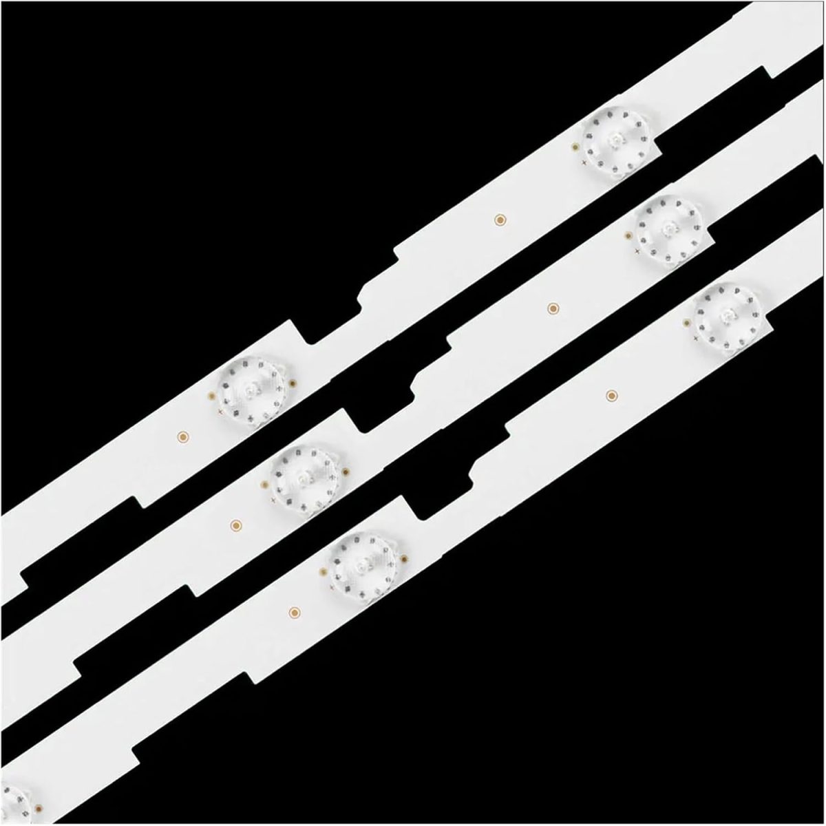 ⁦SHYHHTS 828mm 3pcs Backlight TV Strip LED for S.har/p 43inch RF-AJ430S30-0901S-09 CRH-P43KP30300309641 LC-43FG5242E LC-43UI7252E⁩ - الصورة ⁦2⁩