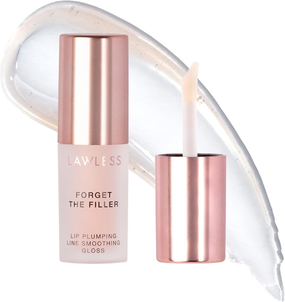 Lawless Women's Mini Rosy Outlook Lip Plumper, Rosy, 0.058 oz