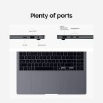 ⁦SAMSUNG Galaxy Book4 Pro Business Laptop, 14" 3K AMOLED Touchscreen, Intel 16-Core Ultra 7 155H, Long Battery Life, Thin & Light, 1080P AI Webcam, Windows 11Pro, w/128G PSD (16GB RAM | 4TB SSD)⁩ - الصورة ⁦8⁩