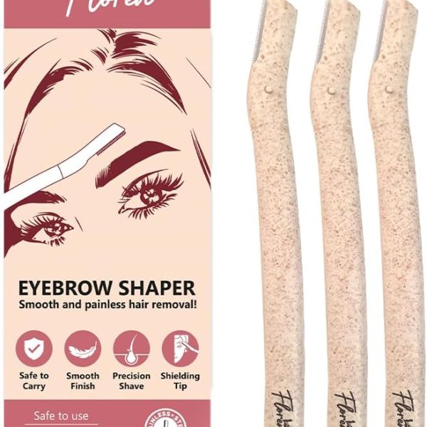 Floren Eyebrow Precision Shaper, Reusable and Salon Look