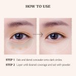 ⁦SKINFOOD Salmon Dark Circle Concealer Cream #1 - Concealer for Dark Circles - Under Eye Concealer for Dark Spots and Wrinkles - Full Coverage Under Eye Concealer - 0.35 Oz/10 g (Salmon Blooming)⁩ - الصورة ⁦5⁩