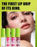 ⁦FALADANA Hydrating Lip Glow Oil-4Pcs Tinted Plumping Lip Oil Gloss, Ultra-Hydrating & Nourishing Lip Care Lip Tint, Smooth Glossy Finish Clear Tint Shiny and Vegan Fat Lip Oil (setA)⁩ - الصورة ⁦2⁩