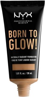 ⁦NYX Professional Makeup, Born To Glow Naturally Radiant Foundation - Golden 13⁩ - الصورة ⁦2⁩