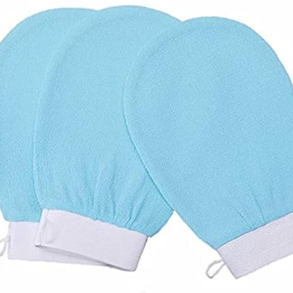 Exfoliating Mitt with Hanging Loop - Multi Color