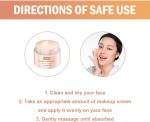 ⁦Azonee Concealing Face Primer, Hydrating Cream Full Coverage Foundation Balm, Highly Compatible Silicone Primer, Invisible Pore Facial Primer, Long Lasting Colour Correcting Cream, Oil Control⁩ - الصورة ⁦6⁩