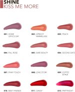 ⁦Flormar Shine Kiss Me More Liquid Lipstick 004 Fall Rose⁩ - الصورة ⁦8⁩