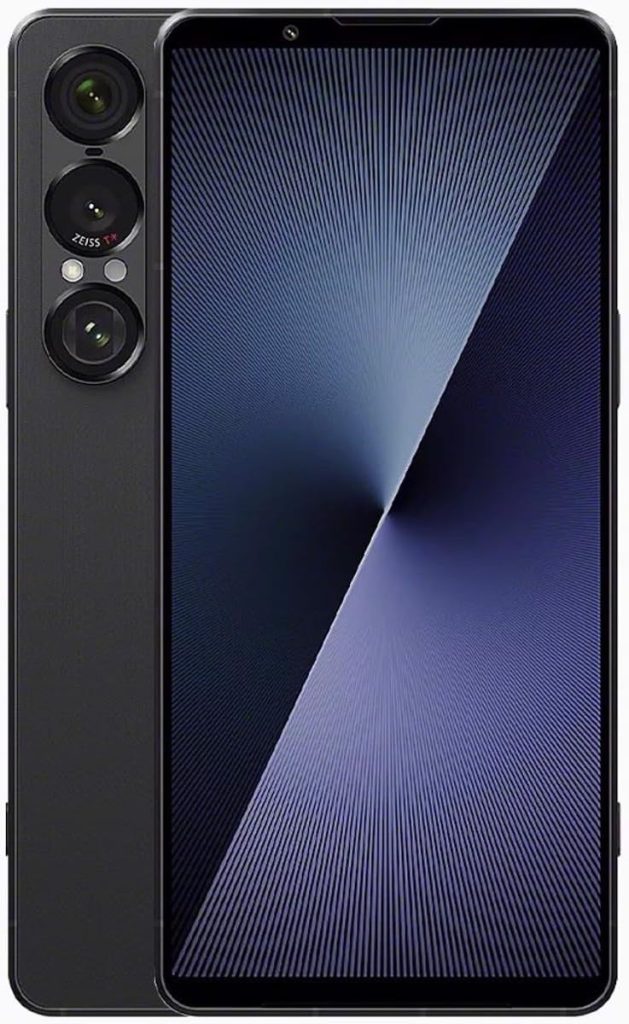 سوني هاتف ذكي اكسبيريا 1 VII ثنائي شرائح الاتصال بذاكرة روم 256GB وذاكرة RAM 12GB (جي اس ام فقط | بدون سي دي ام ايه) هاتف ذكي 5G مفتوح من المصنع (اسود داكن) - اصدار عالمي
