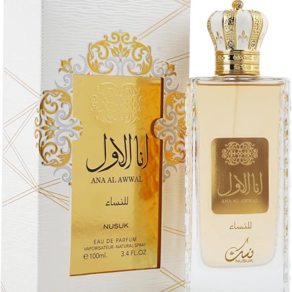 Nusuk Ana Al Awwal Eau De Parfum Spray, 3.4oz/100ml (Women)