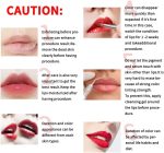 ⁦Reddhoon BB Lips Serum Kit, Semi Permanent Make-up Treatment, Lip Gloss BB Lip Serum for Lip Pigment, Including 4 Colors Liquid Lip Pigments, Exfoliating Gel and Booster⁩ - الصورة ⁦8⁩