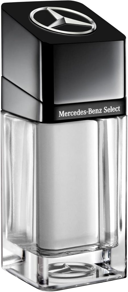 Mercedes-Benz Select - Eau de Toilette for Men - Long Lasting Mens Fragrance with Bergamot, Mint, Musk Notes - Fruity Woody Cologne for Men - 3.4 oz