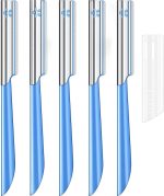 KASTWAVE Eyebrow Razors Eyebrow scraper Women Facial Razor for Hair Removal Dermaplaning Tool Trimmer Womens Fine Hair Remover Eyebrow Razors and Dermaplane Face Shavers for Women and Men
