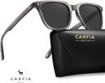 ⁦CARFIA Polarized Men's Sunglasses UV400 Protection for Driving Fishing Hiking Golf Outdoor Sport Glasses⁩ - الصورة ⁦8⁩