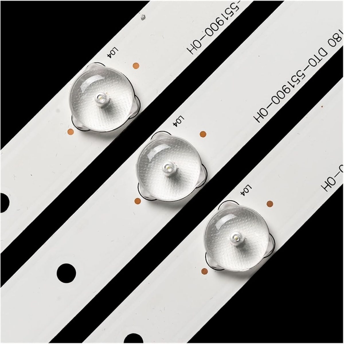 ⁦SHYHHTS 3V 1083mm LED Backlight Strip For TV 55inch RF-AD550E32-0701R-02 180 W00-55000-0H 6Pcs/Set TV Light Bar LE106S2FMD⁩ - الصورة ⁦3⁩