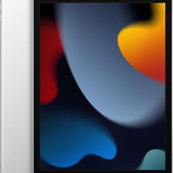 Apple 2021 iPad (10.2-inch, Wi-Fi + Cellular, 256GB) - Silver (9th Generation) (Renewed)
