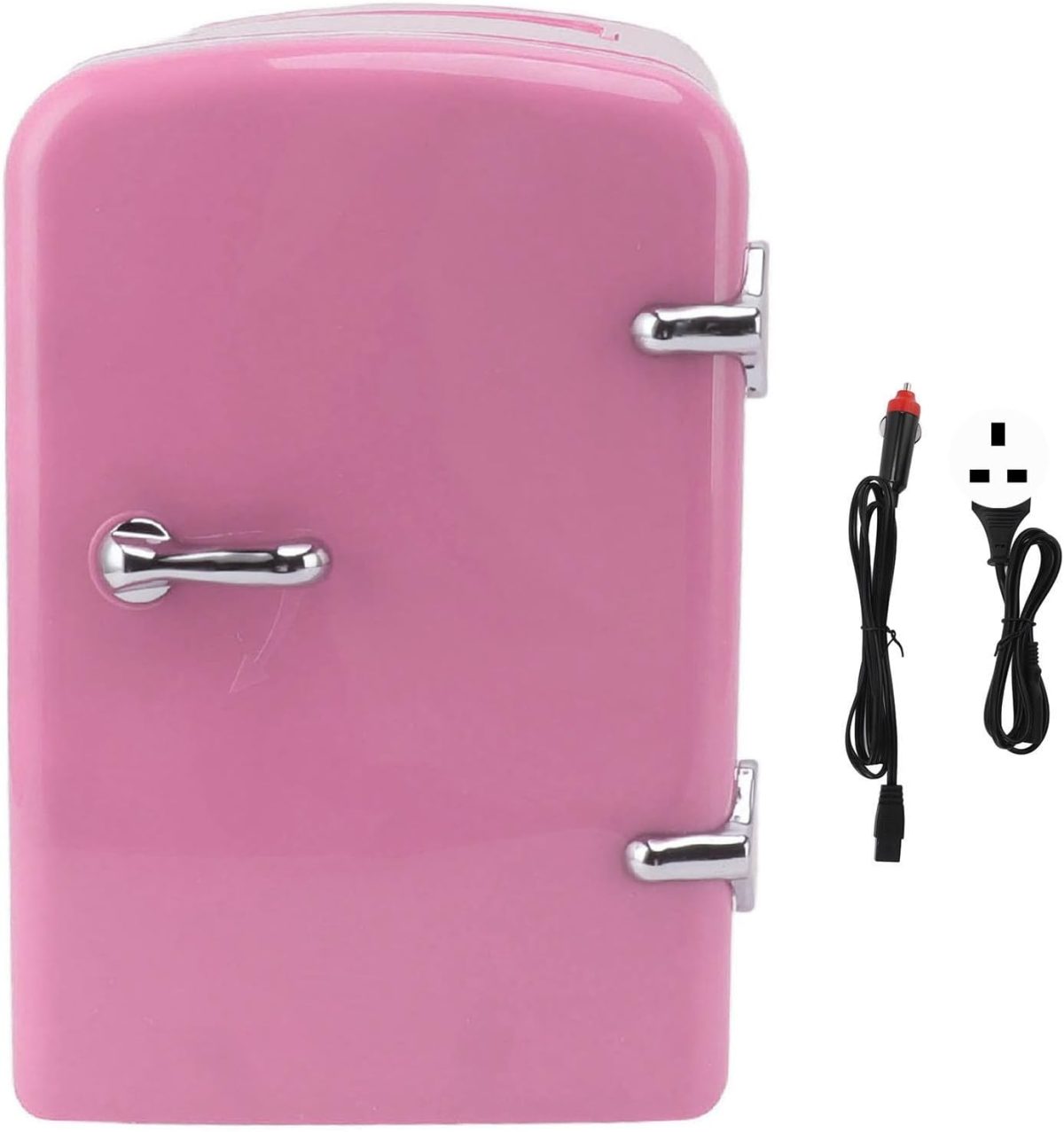 ⁦fannay 4L Mini Fridge, 36W DC12V Portable Cooler and Warmer with AC DC Adapters, Multifunctional Travel Small Refrigerator for Food, Drinks, Skin Care, Beauty, Breast Milk ()⁩ - الصورة ⁦6⁩