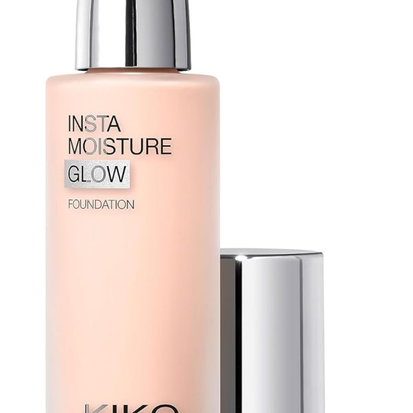 KIKO Milano Instamoisture Glow Foundation 02, Moisturising Liquid Foundation with Radiant Finish