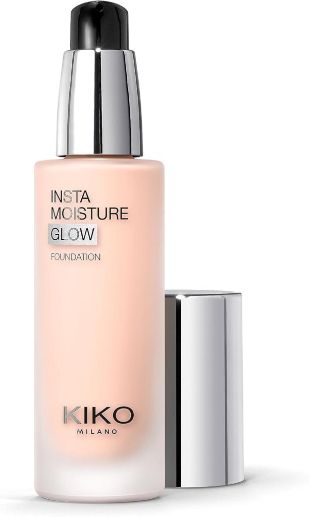 KIKO Milano Instamoisture Glow Foundation 02, Moisturising Liquid Foundation with Radiant Finish