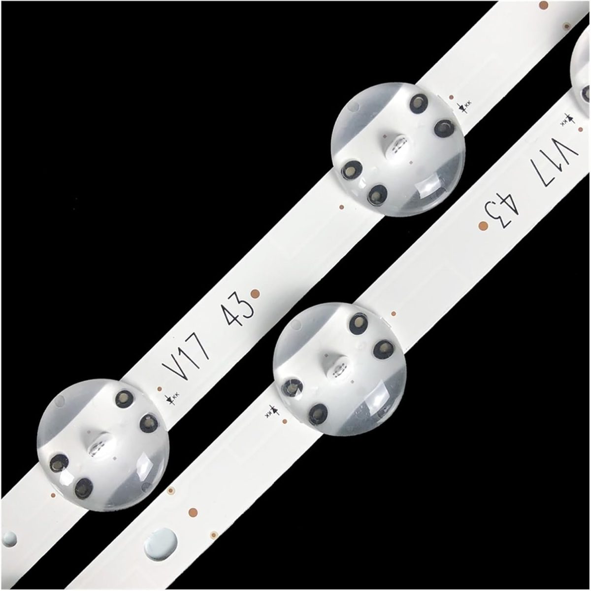 ⁦SHYHHTS 2pcs/Set 866mm 3V LED TV Backlight for L/G 43UJ 6916L-2743A 6916L-2867B 6916L2867 LED Light Strip 43LJ62000 43UJ69000 6916L-2744A⁩ - الصورة ⁦4⁩