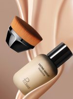 ⁦L&Wen Foundation Liquid with Magic Traceless Makeup Brush, Natural Lightweight Base Makeup Gift Set, Long Lasting, Moisturizing Nourishing, Cover Blemishes, Hide Pores 2WL⁩ - الصورة ⁦3⁩