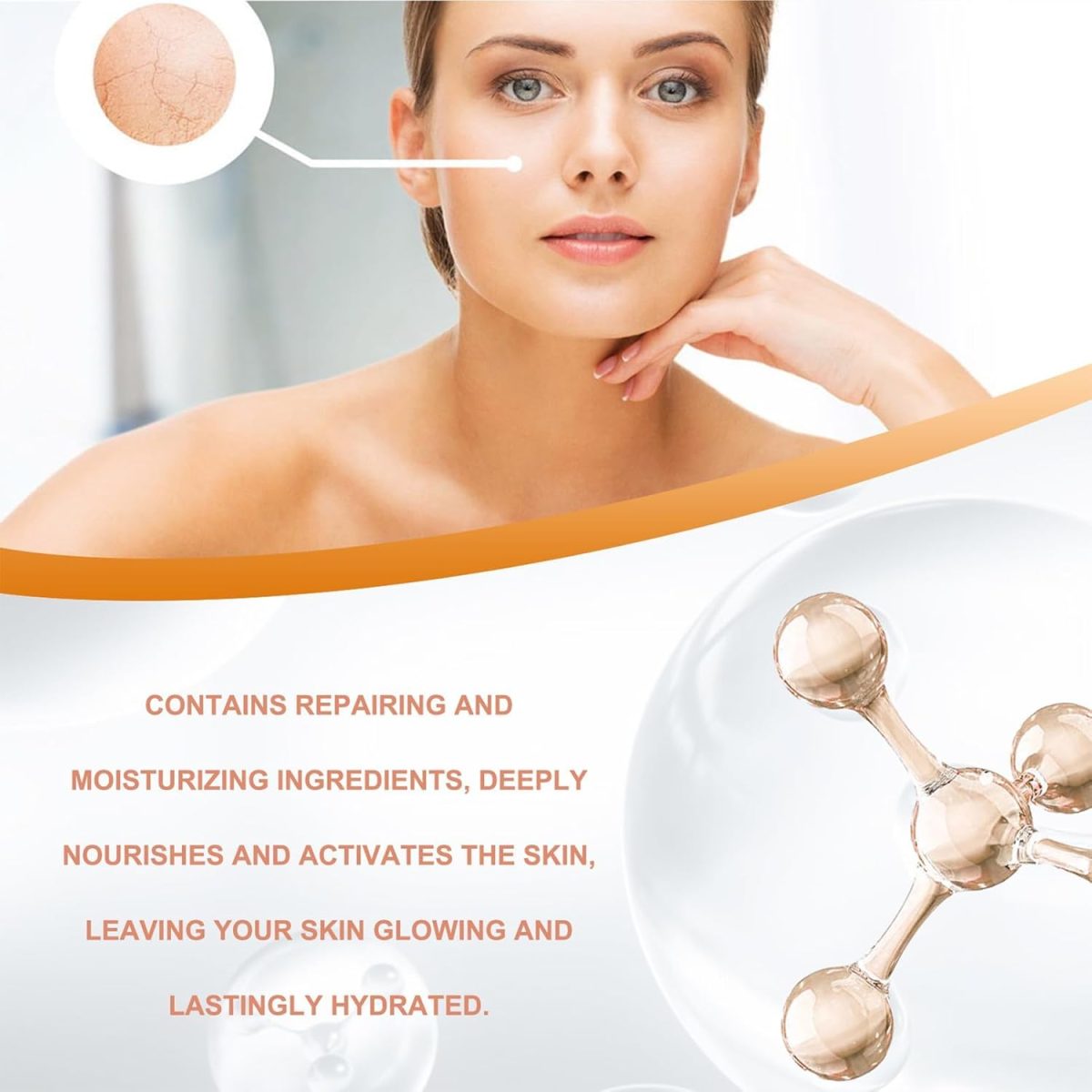 ⁦Azonee Concealing Face Primer, Hydrating Cream Full Coverage Foundation Balm, Highly Compatible Silicone Primer, Invisible Pore Facial Primer, Long Lasting Colour Correcting Cream, Oil Control⁩ - الصورة ⁦8⁩