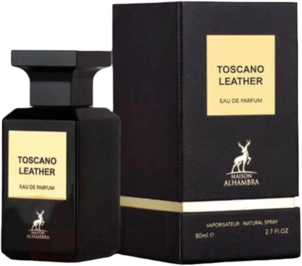 Maison Alhambra Toscano Leather for Men - 2.7 oz EDP Spray