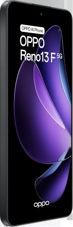 ⁦OPPO Reno13 F Dual-SIM 256GB ROM + 8GB RAM (GSM Only | No CDMA) Factory Unlocked 5G Smartphone (Graphite Grey) - International Version⁩ - الصورة ⁦5⁩