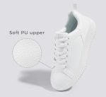 ⁦LUCKY STEP Women's Platform Sneakers Rhinestone Fashion Chunky Casual Sparkly Retro Braided Walking Shoes⁩ - الصورة ⁦2⁩