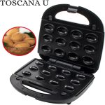 ⁦Sandwich Maker, Waffle Maker, Kurp Maker, Donut, Biscuit, Sandwich, Walnut Maker 7 in 1 Multifunctional Non-Stick Removable LED Indicator Lights, Auto Heating 800W R.217⁩ - الصورة ⁦7⁩