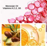 ⁦ANYUAN 40Pcs Hair Treatment Serum Oil Capsules,Hair Treatment Serum Enriched with Moroccan Oils,Smooth Silky Hair Mask Repair on Hair Growth Oil⁩ - الصورة ⁦2⁩