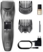 ⁦Panasonic Performance Hair Clippers with 2 Attachments and Adjustable Length Settings, Corded or Cordless Trimmer for Hair and Beard - ER-GC63-H (Silver)⁩ - الصورة ⁦7⁩