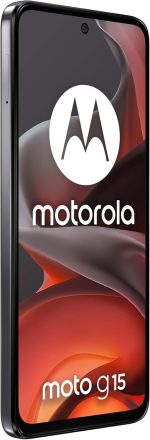 ⁦Motorola Moto G15 Dual-SIM 512GB ROM + 8GB RAM (GSM Only | No CDMA) Factory Unlocked 4G/LTE Smartphone (Gravity Grey) - International Version⁩ - الصورة ⁦4⁩