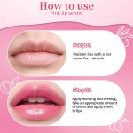 ⁦2Pcs Pink Lip Serum Plumper,Pink Lip Serum Booster,Pink Lip Serum Plump Gorgeous Glow of Lips,Color Changing Lip Gloss,Tinted Lip Balm,Nourishing Repair Lip Oil,Moisturizing Repair Lip Gloss⁩ - الصورة ⁦5⁩